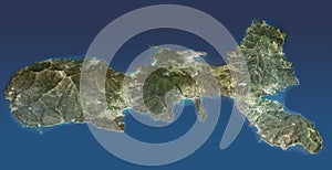 Elba Island, Tuscany, view from above