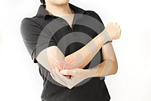 Elbow bones injury