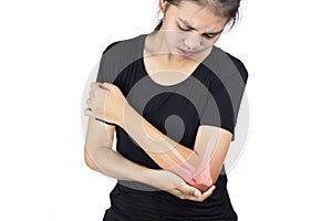 Elbow bones injury