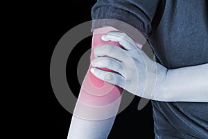 Elbow injury in humans .elbow pain,joint pains people medical, m