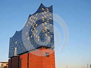 Elbphilharmonie concert hall in Hamburg photo