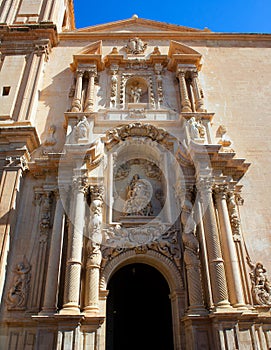 Elche Elx Basilica de Santa Maria church in Alicante Spain photo