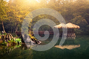 The elder Sister pond in Alishan