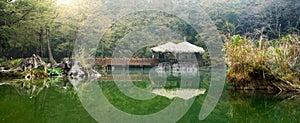 The elder Sister pond in Alishan National Scenic Area