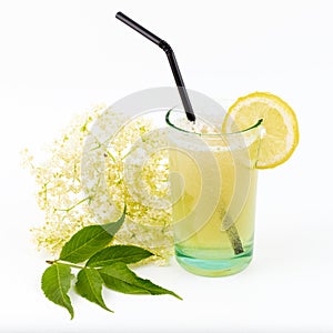 Elderberry flower cocktail