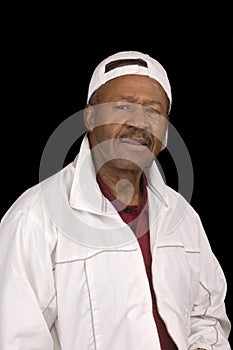 Elderly African American man