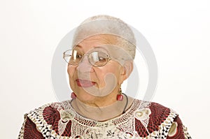 Elderly African American Woman