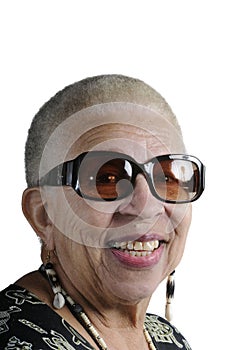 Elderly African American Woman