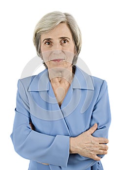 Elderly business woman