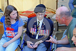 May 2018, Canadian war veteran medals heroes Liberation Day, Netherlands