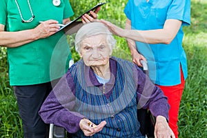 Elderly care outdoor