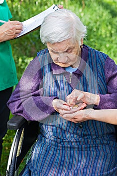 Elderly care outdoor