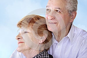 Elderly couple