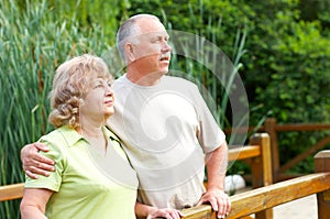 Elderly couple