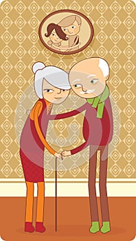 Elderly couple