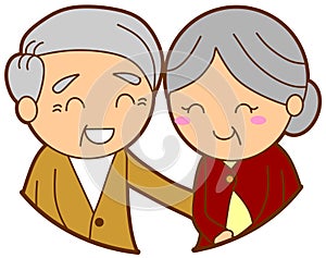 Elderly couple