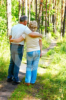 Elderly couple