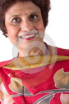 Elderly East Indian Lady