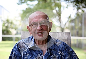 Elderly gentleman photo