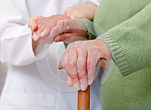 Elderly home care photo