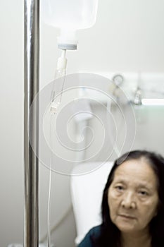 Elderly in inpatient infusion