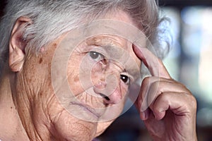 Elderly woman