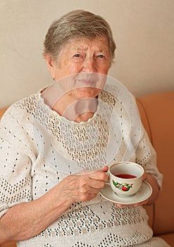 Elderly woman