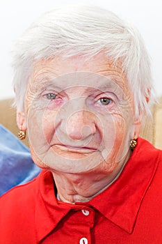 Elderly woman