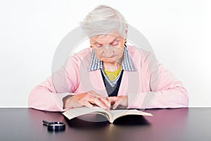 Elderly woman