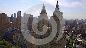 The Eldorado twin-towered luxury housing cooperatives near Central Park