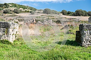 Elea Velia in Roman times, is an ancient city of Magna Grecia photo