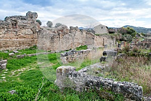 Elea Velia in Roman times, is an ancient city of Magna Grecia photo