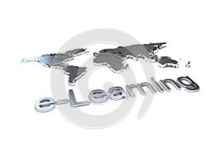 Elearning logo for education