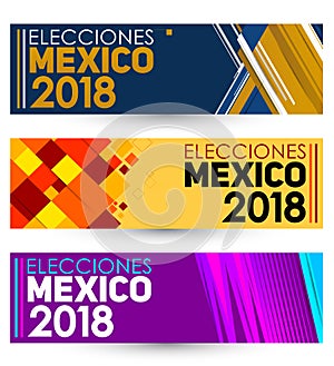 Elecciones Mexico 2018, Mexico Elections 2018 spanish text, Mexican presidential election photo