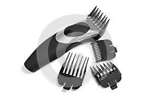 Electic Hair Trimmer and Plastic Combs