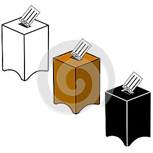 Election ballot icons