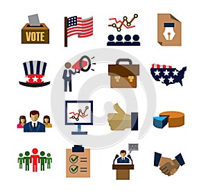 Election icons photo