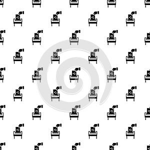 Election paper pattern seamless vector
