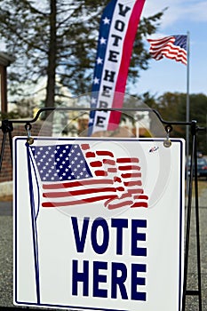 Election Polling Place Station