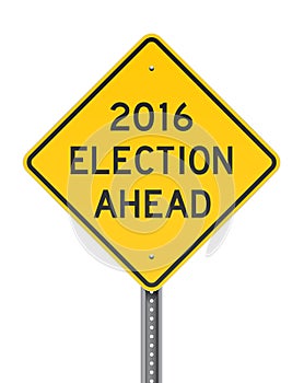 Election 2016 Roadsign