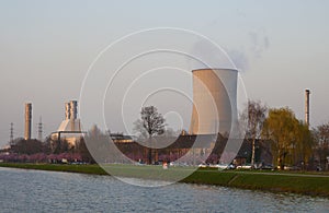 Electrabel's cooling tower