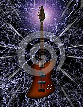 Electric Bass Guitar