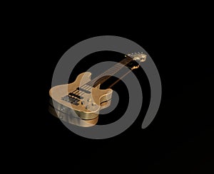 Electric bass guitar