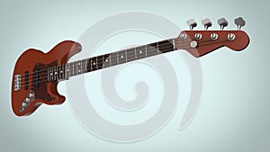 Electric bass guitar