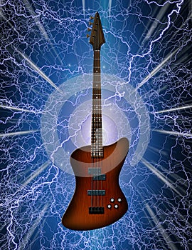 Electric Bass Guitar