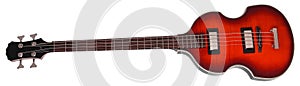 Electric Bass Guitar Isolated