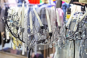 electric beautiful candlestick