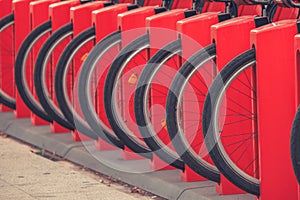 Electric bikes in Barcelona