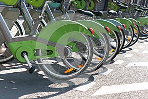 Electric bikes for rent in Paris France