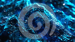 Electric Blue Abstract Texture Background, Glowing Neon Surface Design, Modern Futuristic Backdrop